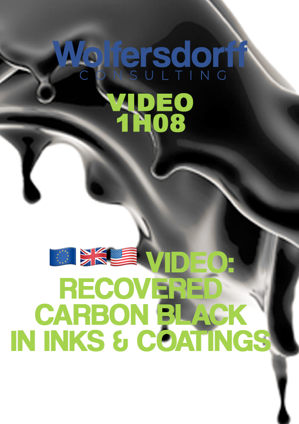recovered carbon black in inks & coatings