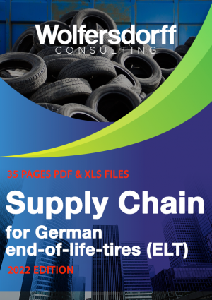 This report analyses the German ELT supply chain and aims to provide the market data and the market understanding required for securing ELT feedstocks in Germany. The report is written for investors, analysts and entrepreneurs planning to operate a tire recyccling company in Germany.