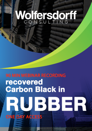 recovered Carbon Black in rubber is the new webinar by the Top Voice for recovered Carbon Black, Martin von Wolfersdorff.